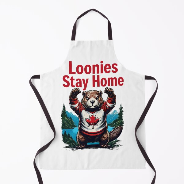Item preview, Loonies Stay Home - Beaver designed and sold by Flowercita.