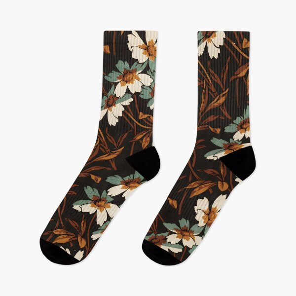 Item preview, 19th Century Floral Pattern on Black designed and sold by Polychromes.