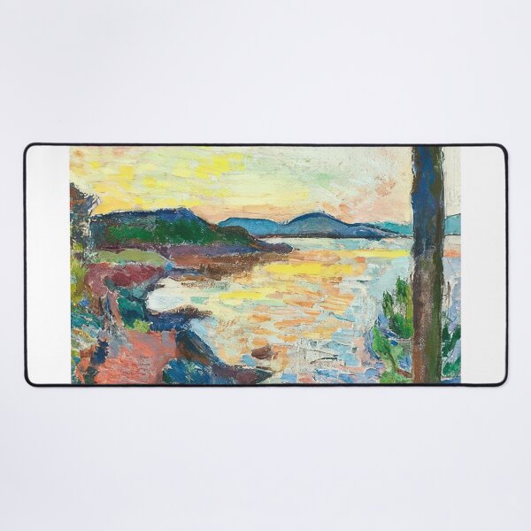 Item preview, The gulf of saint tropez 1904 designed and sold by VeilOfPigments.