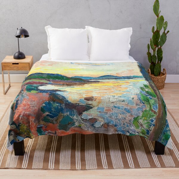 Item preview, The gulf of saint tropez 1904 designed and sold by VeilOfPigments.