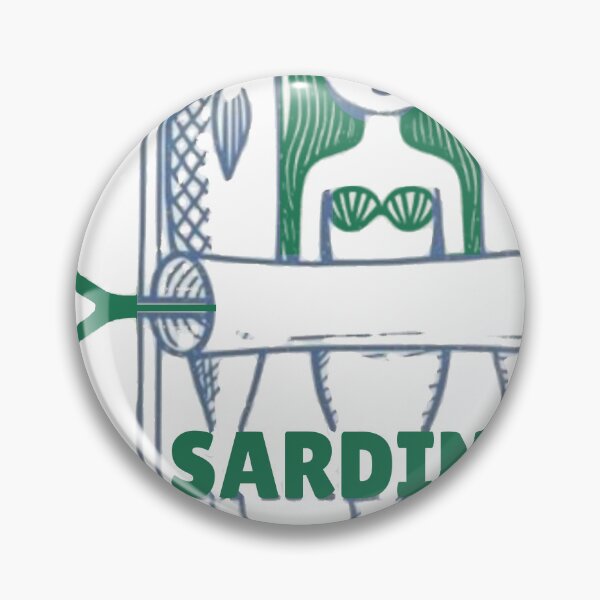 Artikelvorschau, Sardinendose mit Meerjungfrau entworfen und verkauft von PhiloDoh.