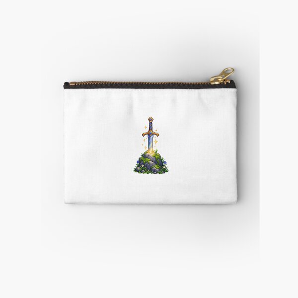 Item preview, Legendary Sword in the Stone – Fantasy Pixel Art designed and sold by Handmade--Heaven.