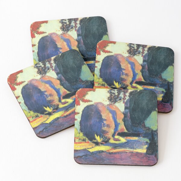 Item preview, The luxembourg gardens 1901 designed and sold by VeilOfPigments.