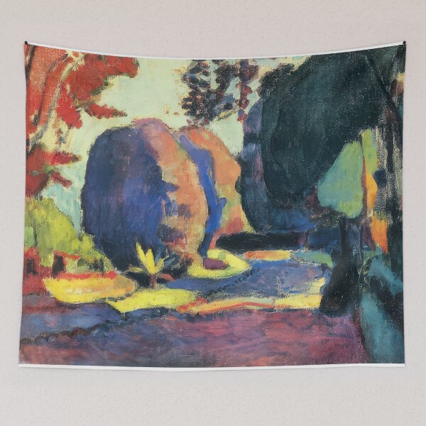 Item preview, The luxembourg gardens 1901 designed and sold by VeilOfPigments.