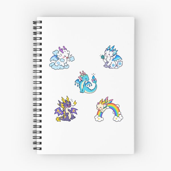 Item preview, Little Weather Dragons designed and sold by Zoolumi.