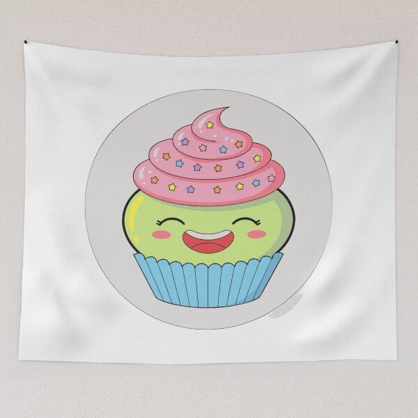 Item preview, Happy Cupcake Sweet Dessert Lover Treat designed and sold by liviaervan.