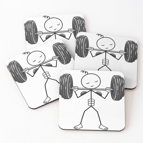 Item preview, Cute Weightlifter designed and sold by Teem97.