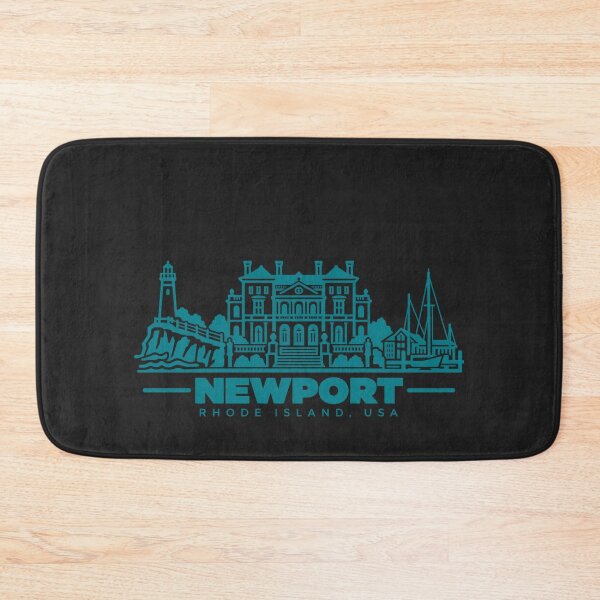 Item preview, Newport Rhode Island USA Line Art Travel Poster designed and sold by CMYKStudio.