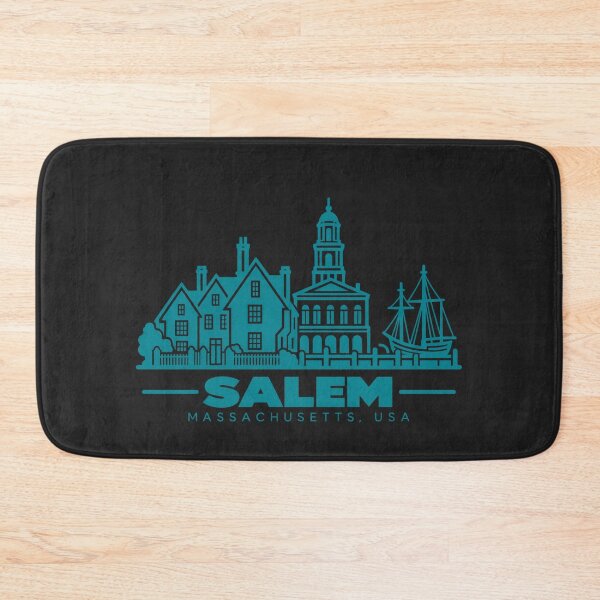 Item preview, Salem Massachusetts USA Line Art Landmark Poster designed and sold by CMYKStudio.