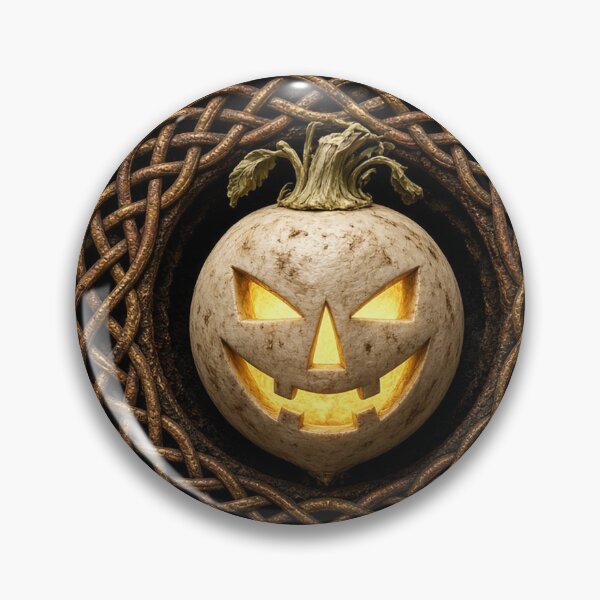 Item preview, Celtic Knot Stingy Jack Turnip Lantern designed and sold by Freckled-Monkey.