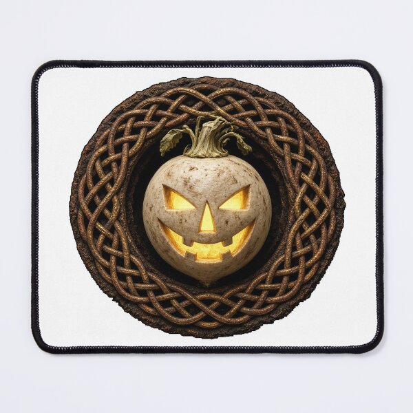Item preview, Celtic Knot Stingy Jack Turnip Lantern designed and sold by Freckled-Monkey.