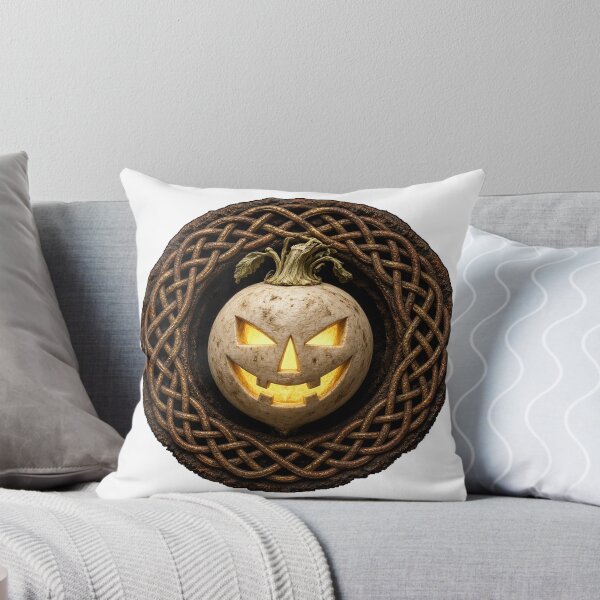 Item preview, Celtic Knot Stingy Jack Turnip Lantern designed and sold by Freckled-Monkey.