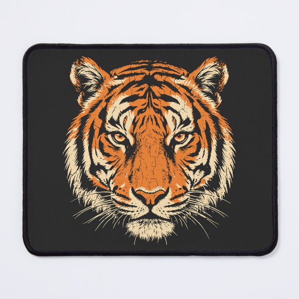 Item preview, Distressed Tiger Face Wild Animal Big Cat designed and sold by Y-Vibes.