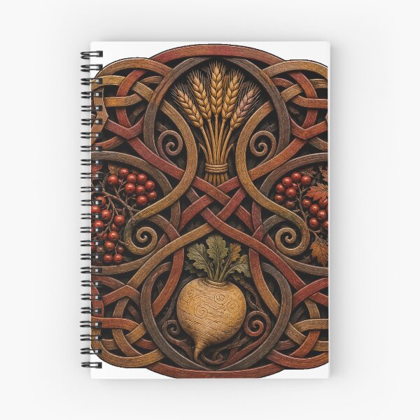 Item preview, Oiche Shamhna Celtic Harvest Knot designed and sold by Freckled-Monkey.