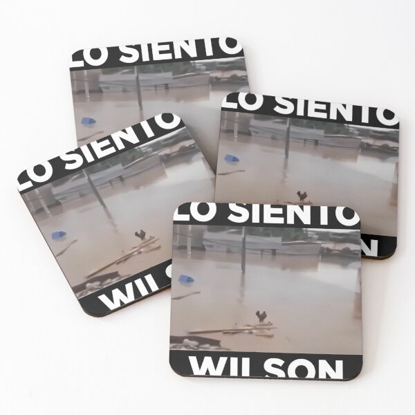 Item preview, Wilson Lo Siento Funny Meme designed and sold by moisessilleza.