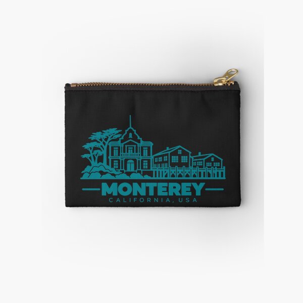 Item preview, Monterey California USA Line Art Coastline Poster designed and sold by CMYKStudio.
