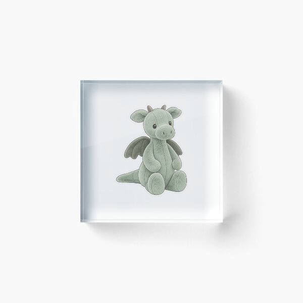 Item preview, Green dragon jellycat  designed and sold by Jadedoodle.