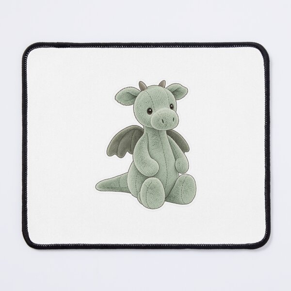 Item preview, Green dragon jellycat designed and sold by Jadedoodle.