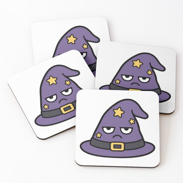 Item preview, Grumpy Wizard Hat | Funny Unimpressed Magic Character designed and sold by Bitchy Little Things.