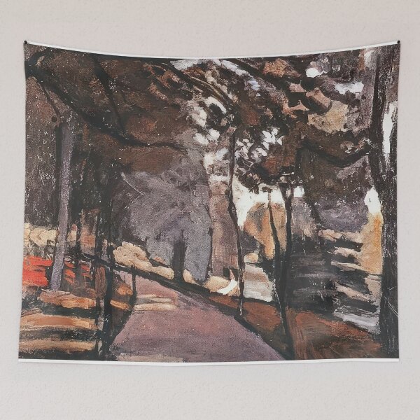 Item preview, The path in the bois de boulogne 1903 designed and sold by VeilOfPigments.