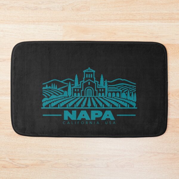 Item preview, Napa California USA Line Art Travel Poster designed and sold by CMYKStudio.