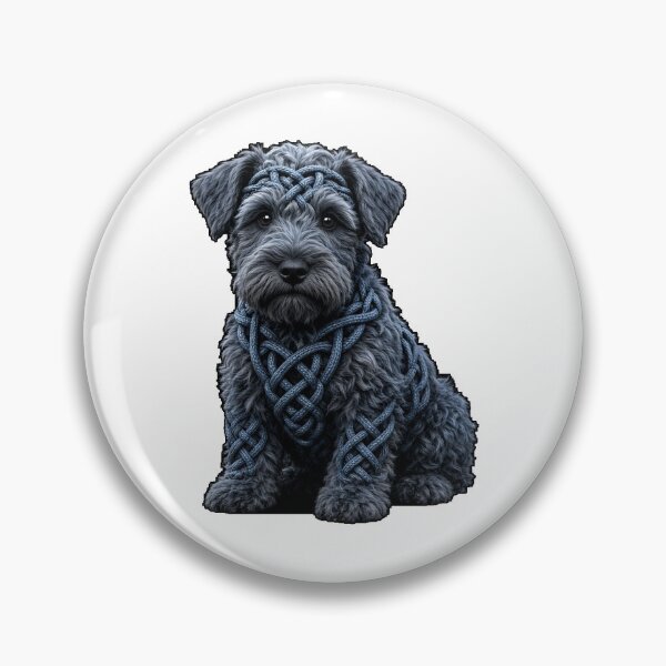 Item preview, Celtic Knot Kerry Blue Terrier designed and sold by Freckled-Monkey.