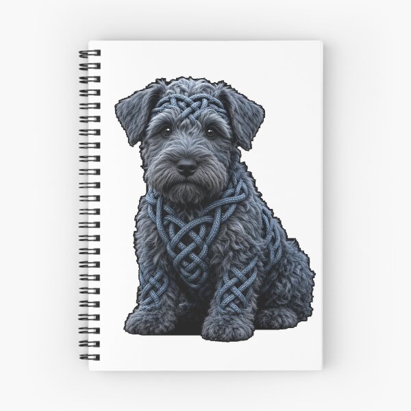Item preview, Celtic Knot Kerry Blue Terrier designed and sold by Freckled-Monkey.