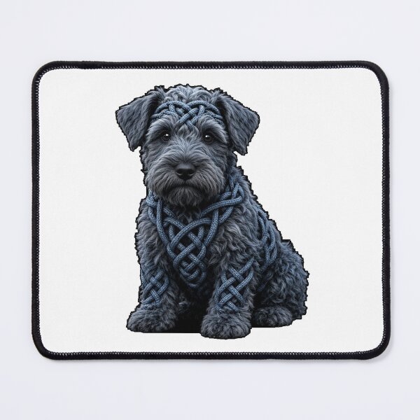 Item preview, Celtic Knot Kerry Blue Terrier designed and sold by Freckled-Monkey.