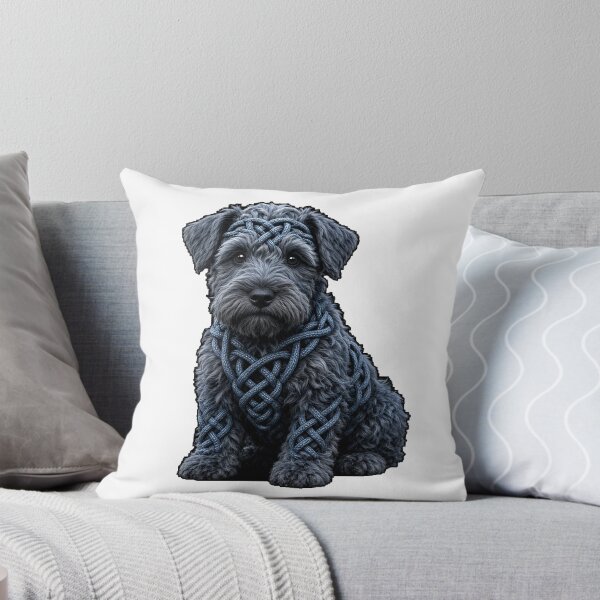 Item preview, Celtic Knot Kerry Blue Terrier designed and sold by Freckled-Monkey.