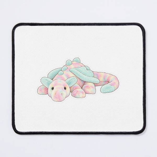 Item preview, pink dragon jellycat designed and sold by Jadedoodle.