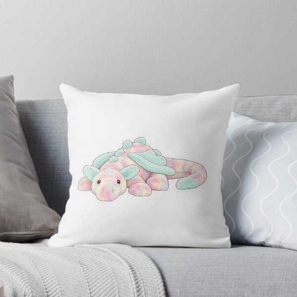 Item preview, pink dragon jellycat  designed and sold by Jadedoodle.