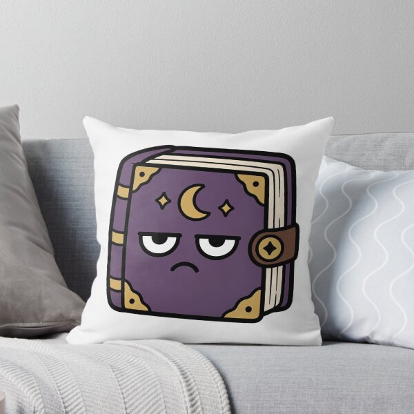 Item preview, Grumpy Spellbook | Funny Unimpressed Magic Book Character designed and sold by Bitchy Little Things.