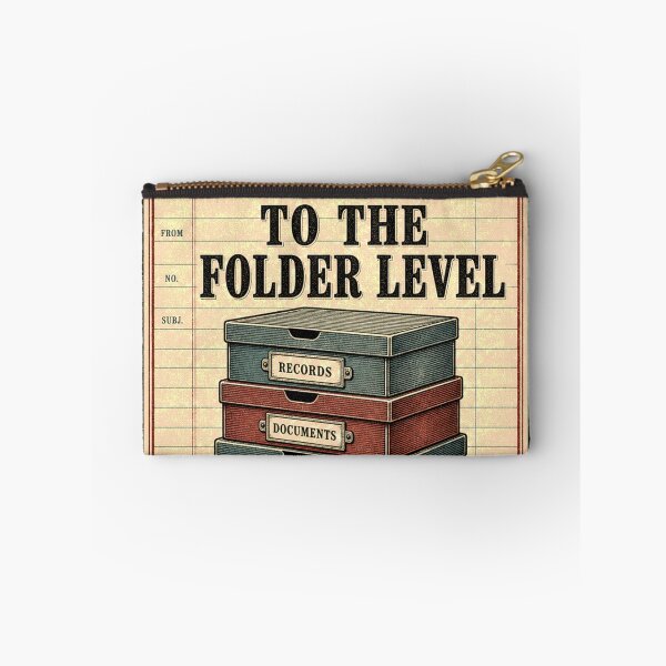 Item preview, Processed To The Folder Level Vintage Archivist Emblem designed and sold by BoosterShop.