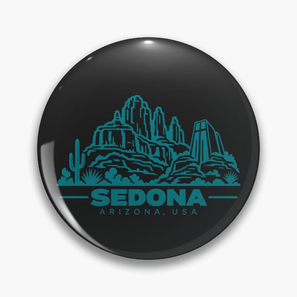 Artikelvorschau, Sedona Arizona USA Reiseposter (Linienzeichnung) entworfen und verkauft von CMYKStudio.