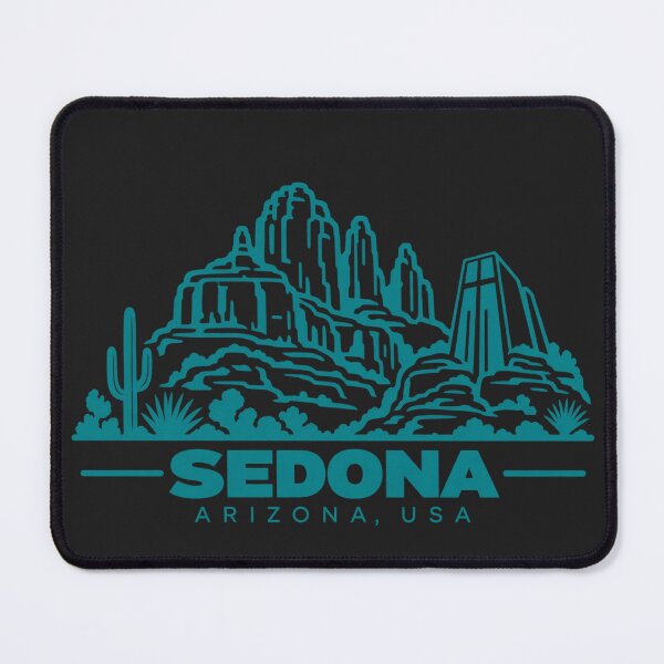Item preview, Sedona Arizona USA Line Art Travel Poster designed and sold by CMYKStudio.