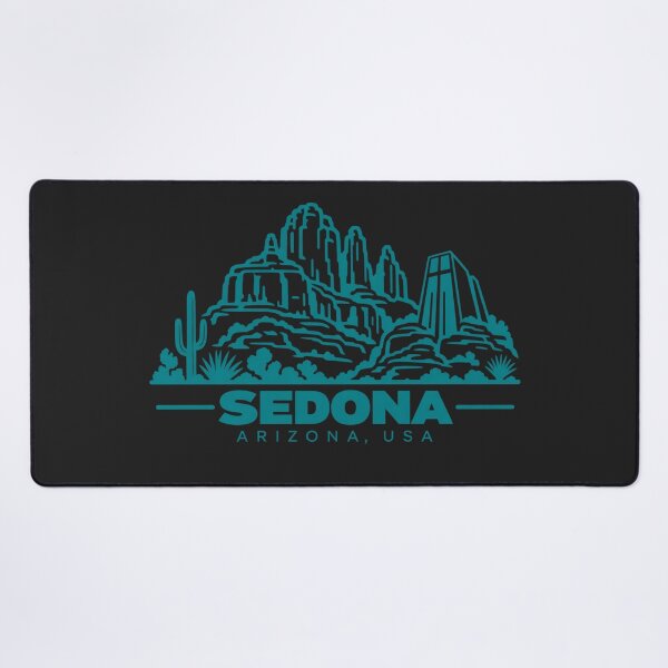 Item preview, Sedona Arizona USA Line Art Travel Poster designed and sold by CMYKStudio.
