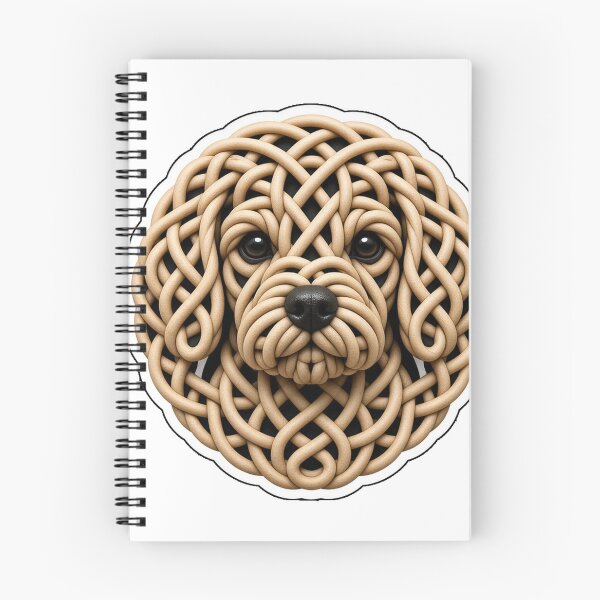 Item preview, Celtic Knot Cavapoo Sticker designed and sold by Freckled-Monkey.