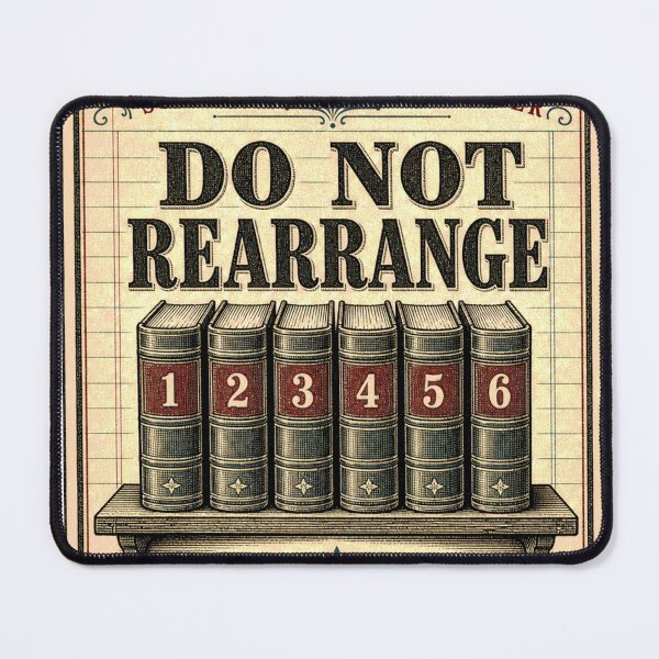 Item preview, Do Not Rearrange Original Order Archive Emblem designed and sold by BoosterShop.