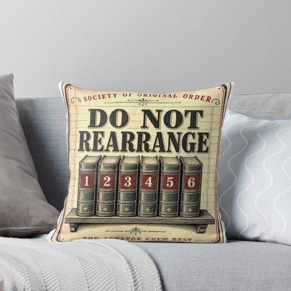 Item preview, Do Not Rearrange Original Order Archive Emblem designed and sold by BoosterShop.