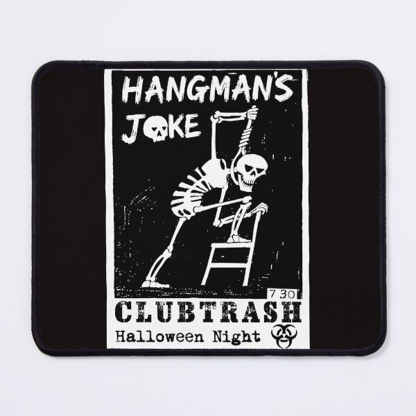 Item preview, Hangman's Joke Club Trash Halloween Night Skeleton designed and sold by Lagoart.