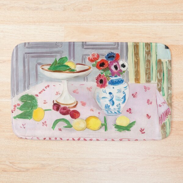 Item preview, The pink tablecloth 1925 designed and sold by VeilOfPigments.