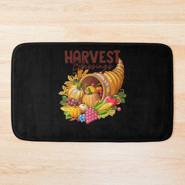 Item preview, Harvest Blessings Cornucopia Fall Thanksgiving designed and sold by darriahad.