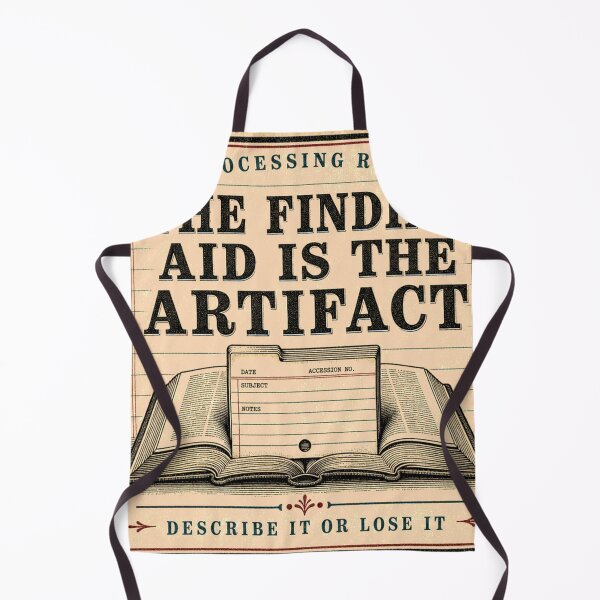 Aperçu de l'œuvre L'instrument de recherche est l'emblème des archives d'artefacts créée et vendue par BoosterShop.