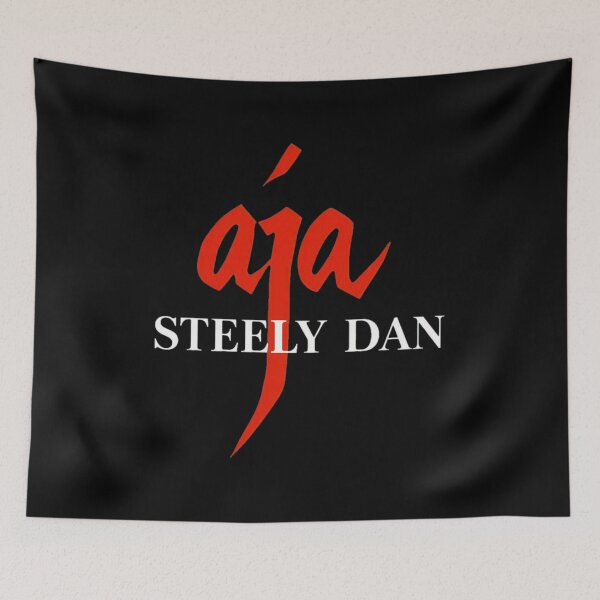Artikelvorschau, Aja Steely Dan Retro-Musik-Logo entworfen und verkauft von Lagoart.