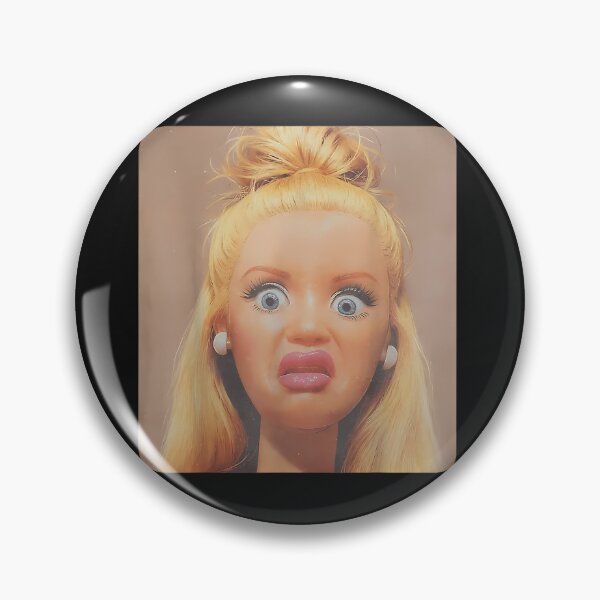 Item preview, Funny Disgusted Doll Face Meme Sarcastic Shocked designed and sold by moisessilleza.