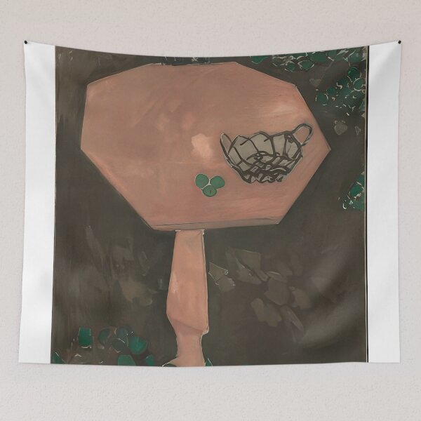 Item preview, The rose marble table 1917 designed and sold by VeilOfPigments.
