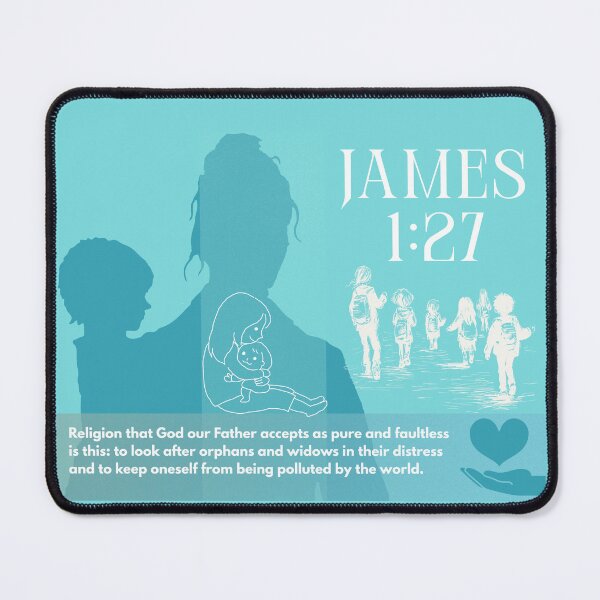 Item preview, Graphic Design - James1:27 Religion that God accepts designed and sold by Boy and Belugee Studio.