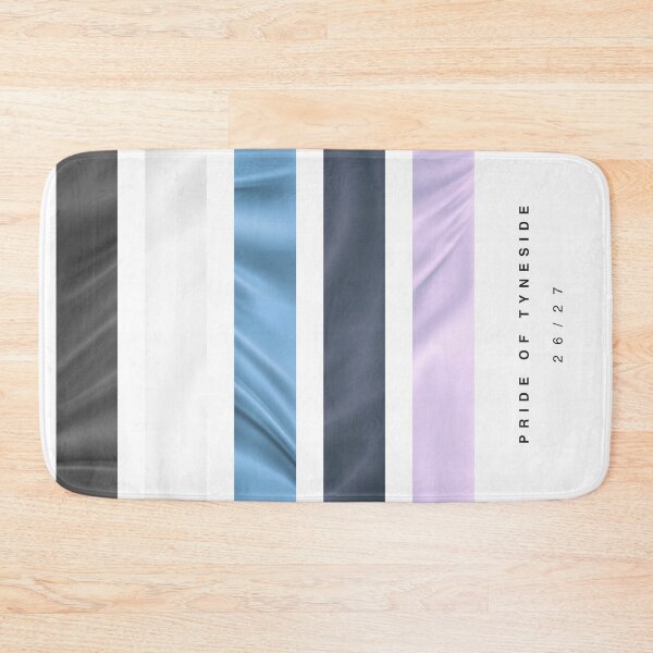 Item preview, ‘Pride of Tyneside’ 26/27 Football Kit Hue Palette - Black & White designed and sold by The Colourful Game.