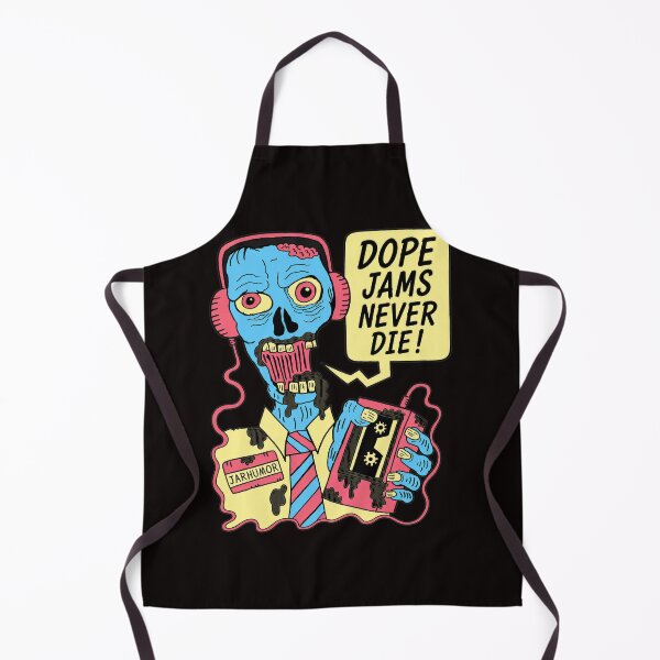 Item preview, Zombie Music Player Funny Retro Dope Jams Never Die designed and sold by Lagoart.