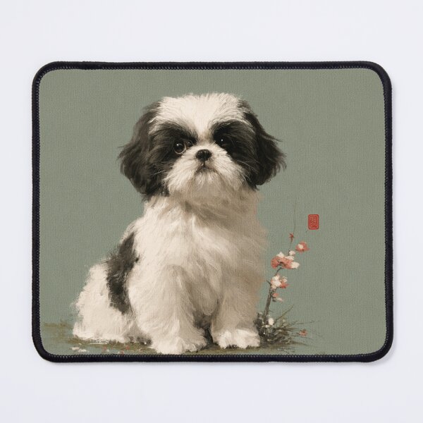 Item preview, Vintage Shih Tzu Dog designed and sold by PastellFable.